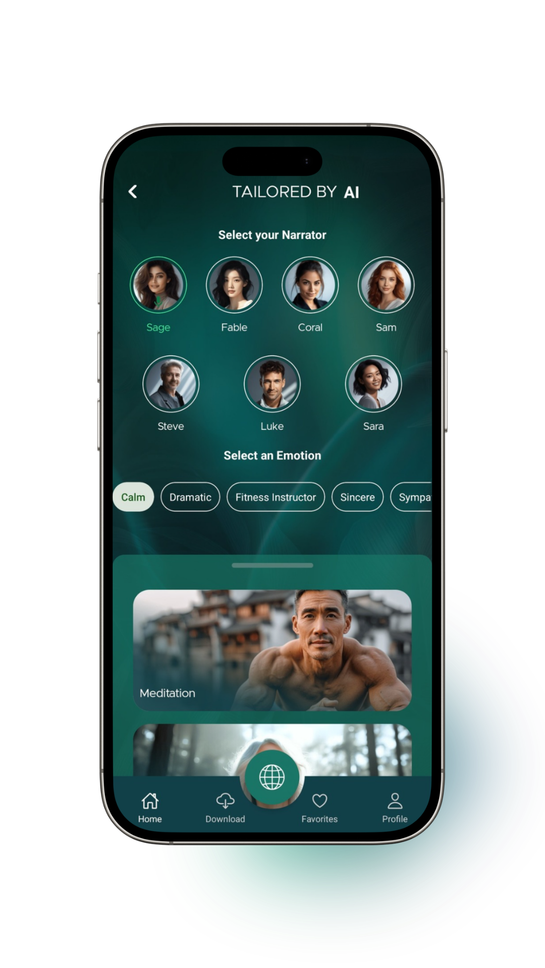 AI feature with personalized wellness