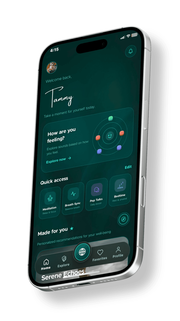 App interface